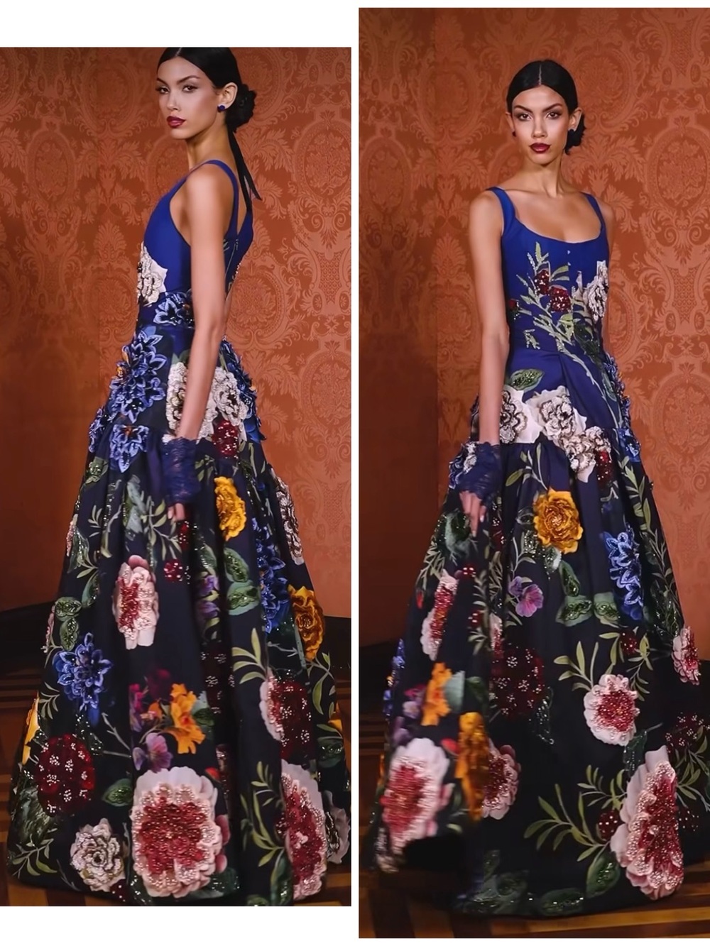 ALICE + OLIVIA MAXINE EMBELLISHED GOWN - Picture 11 of 17